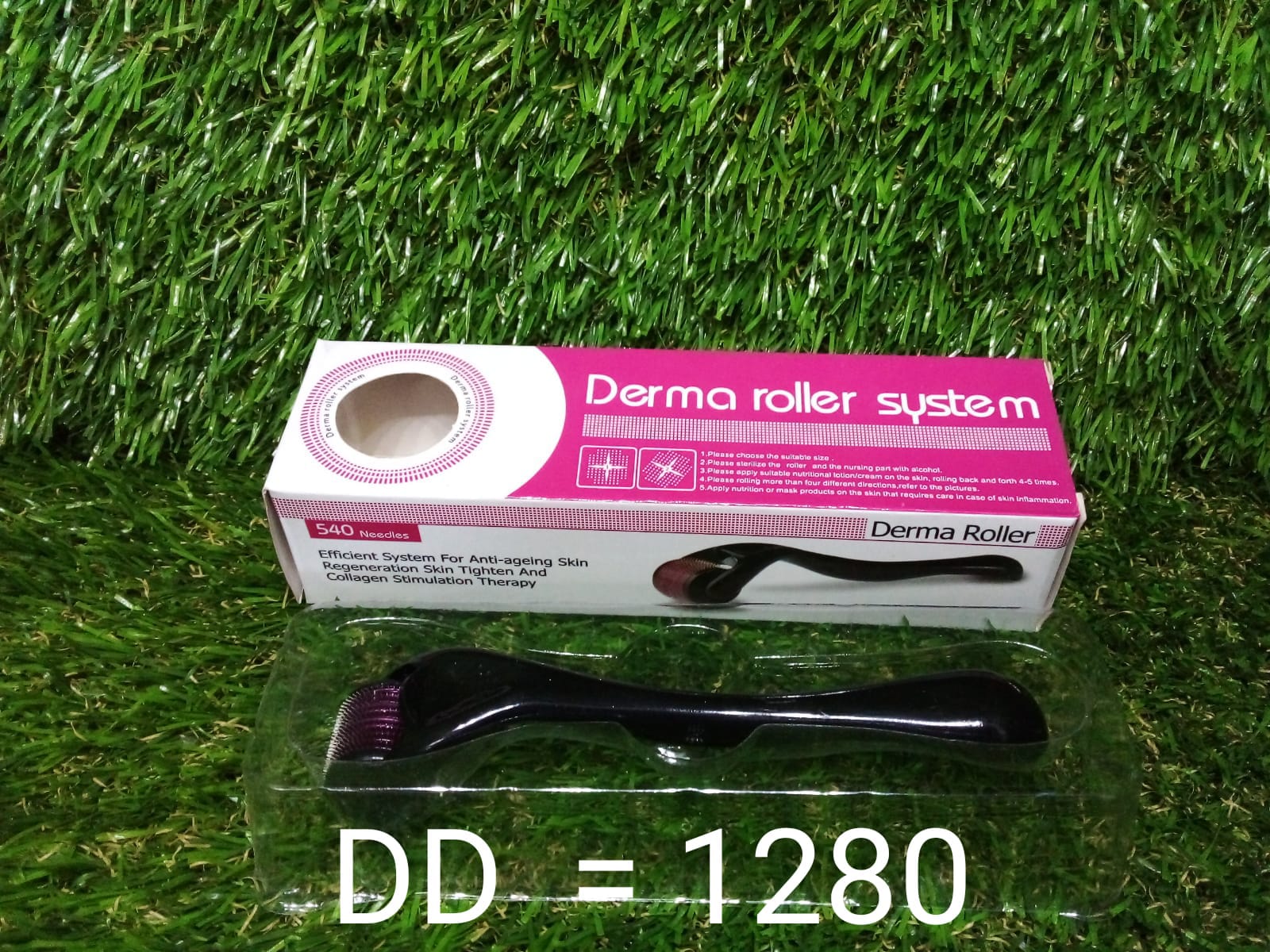 Derma Roller Anti Ageing and Facial Scrubs & Polishes Scar Removal Hair Regrowth - Detailed Feature View 9