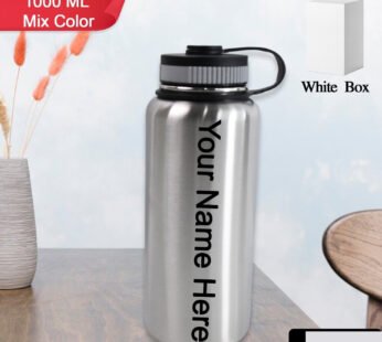 Custom Stainless Steel Double-Wall Vacuum Insulated Water Bottle (1000 ML / Mix Color)