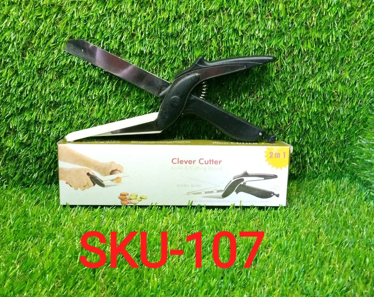 Clever Cutter 2 in 1 Food Chopper Slicer Dicer Vegetable Fruit Cutter - Detailed Feature View 8