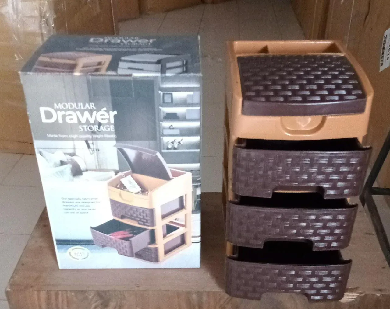 Mini 3 Layer D Storage for Household and Office Use for Storing Various Types of Items - Detailed Feature View 7