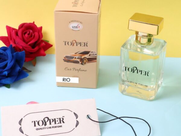 Topper Rio Premium Car Perfume With Rich Fragrance (50ml)