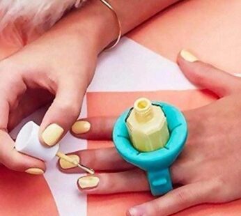 Nail Polish Holder Ring with Nail Polish Holder Stand