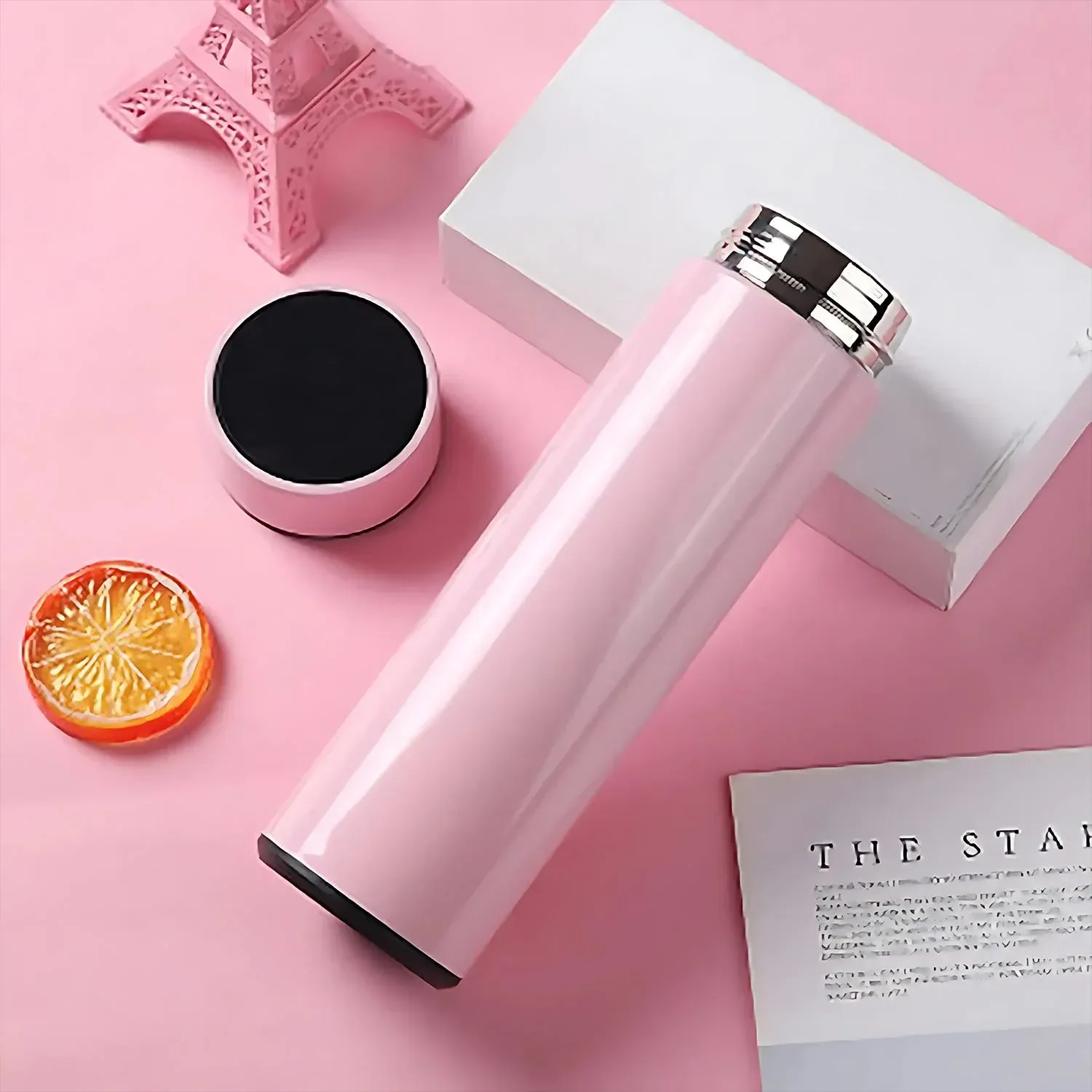 Pink Vacuum Insulated Water Bottle (1 Pc / 500ML) - Detailed Feature View 6