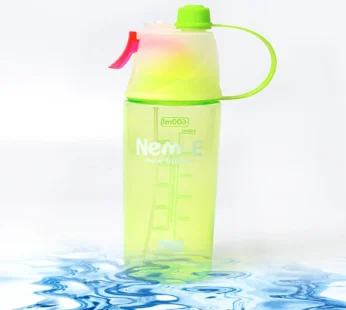 600ml BPA Free Sports Spray Water Bottle for Gym, Cycling & Hiking