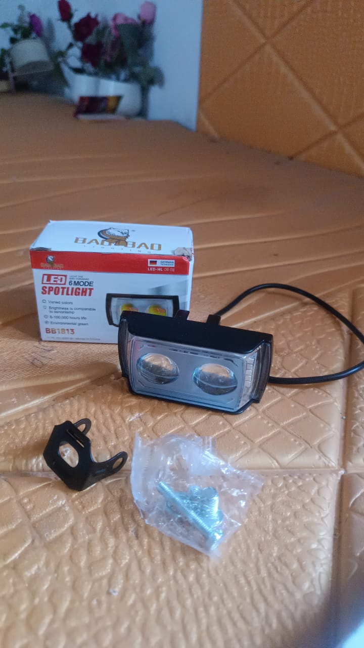 6 Mode LED Spotlight Universal Ultra Mini Double Lens Fog Light (1 Pc) - Detailed Feature View 7