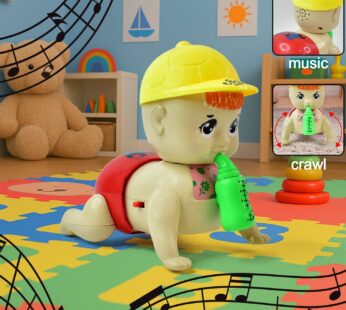 Battery Operated Crawling Baby Toy with Music