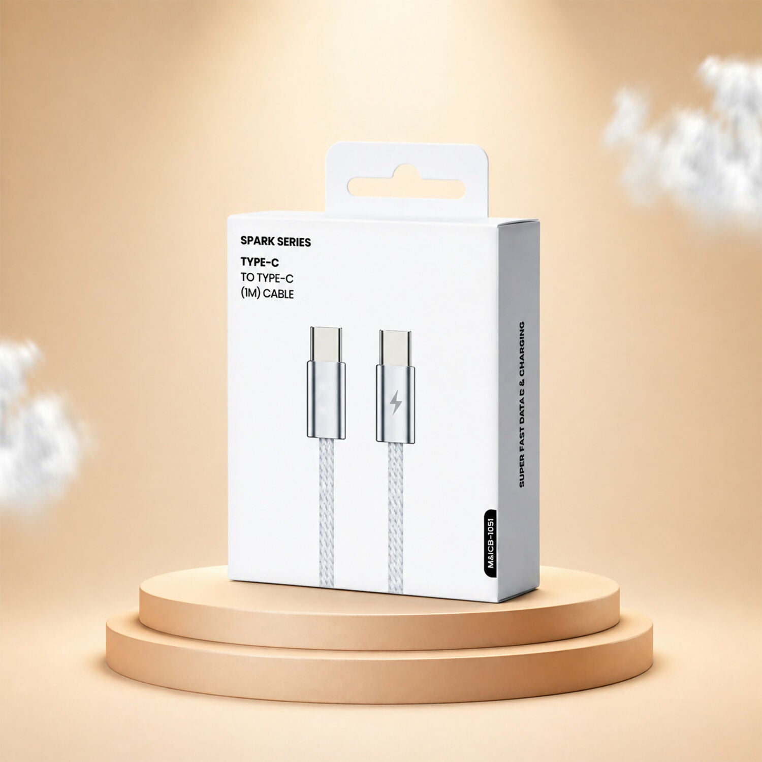 Premium Ultra Powerful 120W Type C to Type C Super Fast Charging Cable (1 Pc, 1 Mtr) - Buy Online at Alikart