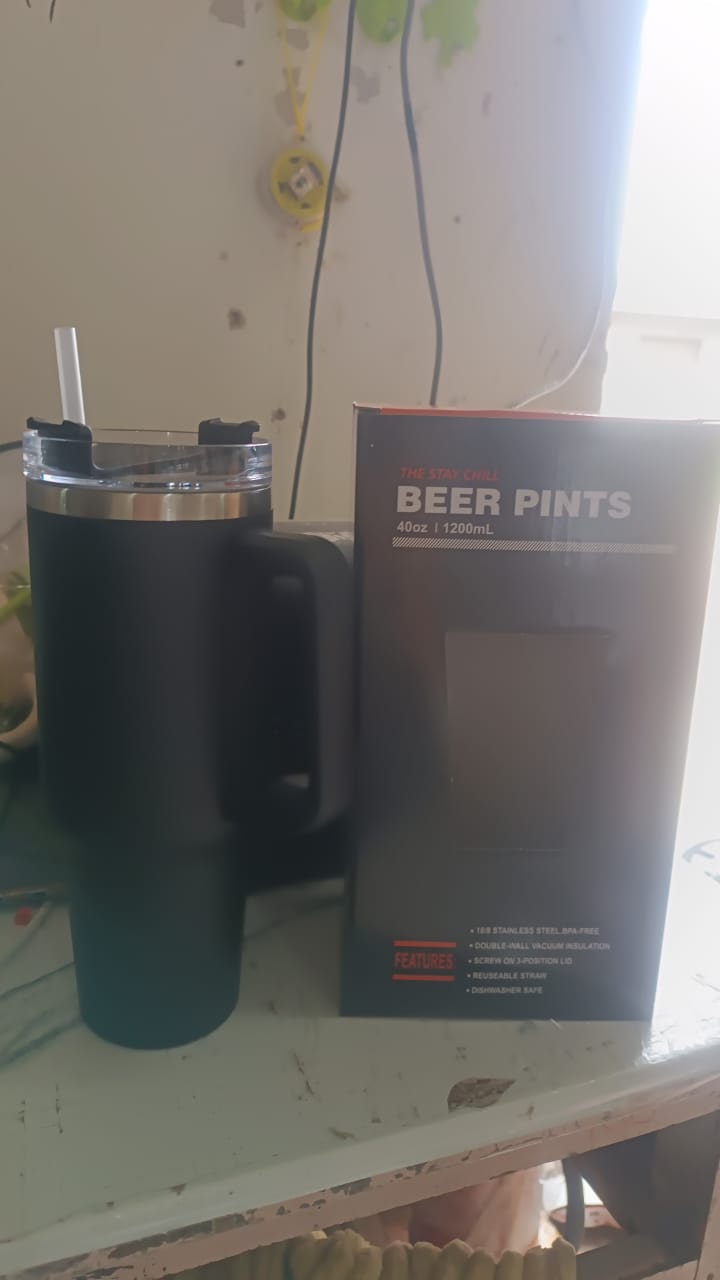 Premium 1200 ML Stainless Steel Vacuum Insulated Travel Mug Tumbler (1200ML / 1 Pc) - Detailed Feature View 6