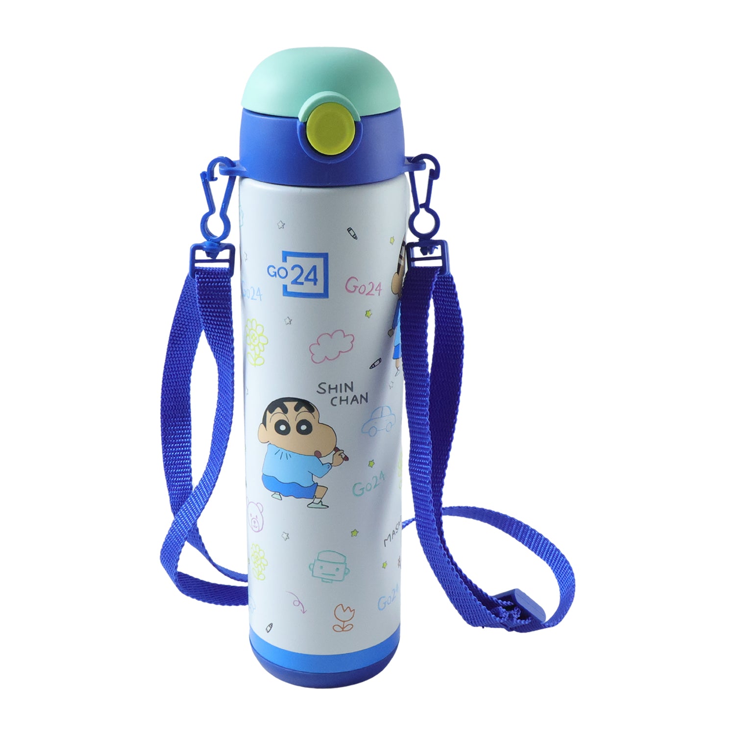 Pexpo Kids School Stainless Steel Water Bottle 500 ML Approx (1 Pc) - Detailed Feature View 4