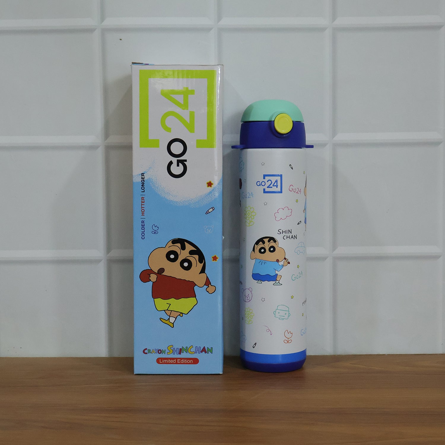 Pexpo Kids School Stainless Steel Water Bottle 500 ML Approx (1 Pc) - Detailed Feature View 7