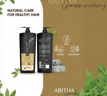 Scalette Aritha Genesis Shampoo With Conditioner In 1, for Natural Care, Shine & Healthy-Looking Hair