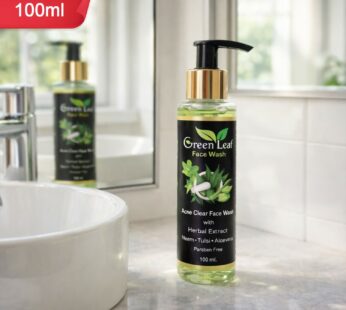 Acne Clear Face Wash – Neem, Tulsi & Aloe Vera Herbal Formula ( 100 Ml)