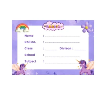 Customized Name Sticker for School Books & Copys- 24 Labels
