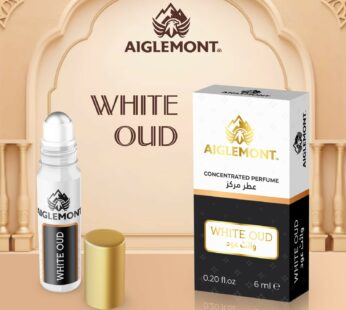 Aiglemont’s White Oud, 6ml Roll-on, Alcohol free, Long Lasting Attar