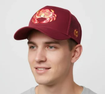 Crab Premium Trendy Cap for Men, Women & Kids | Stylish Casual Embroidered Adjustable Cap