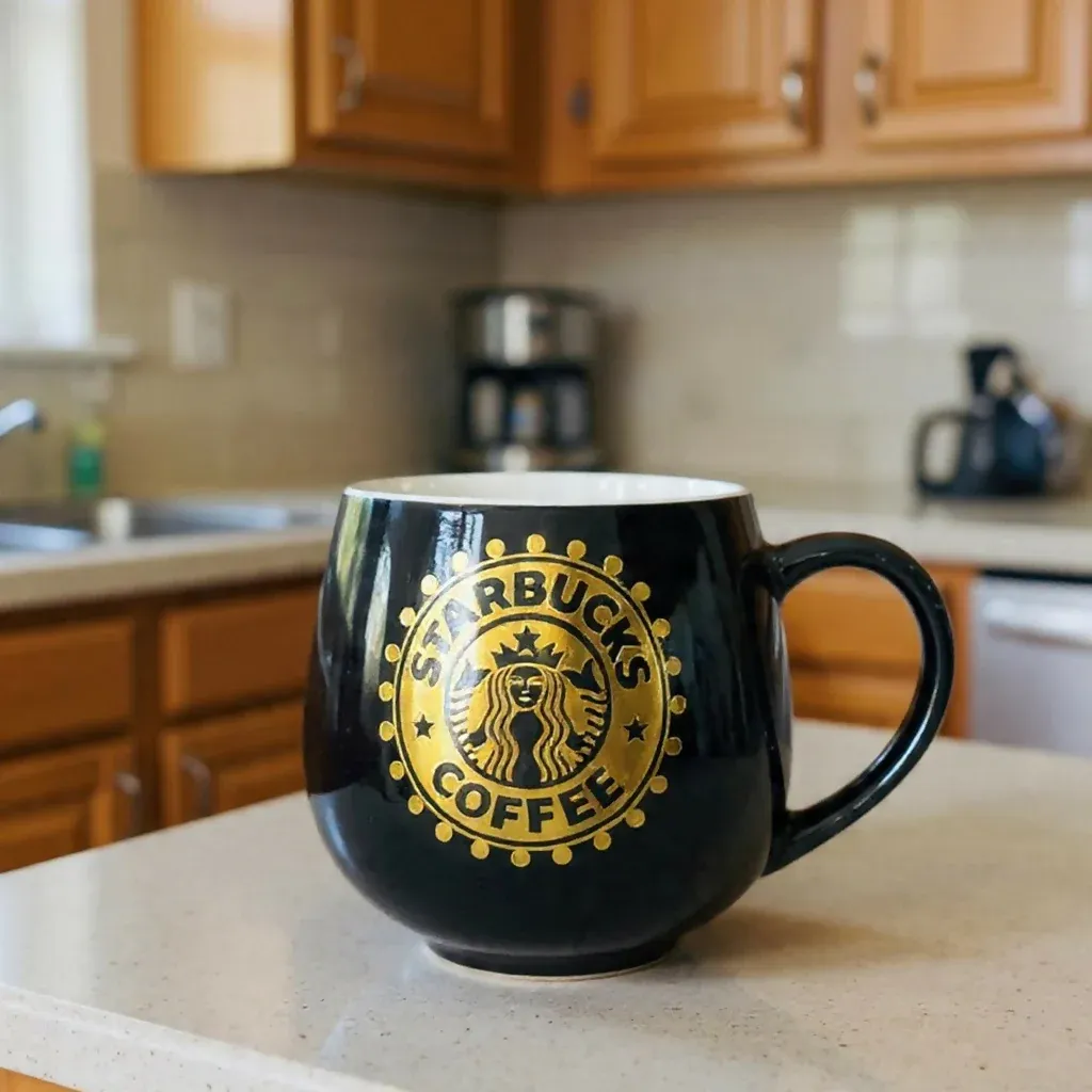 Premium Coffee Theme Printed Ceramic Mug with Handle 1 Piece - Buy Online at Alikart