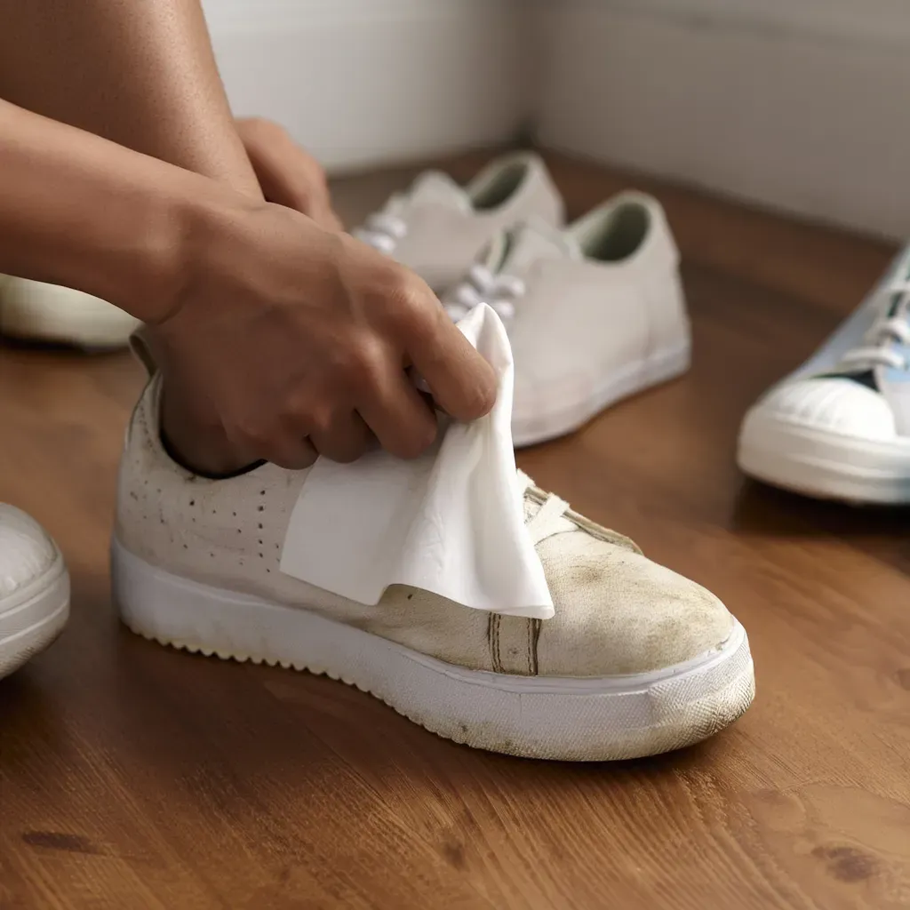 30 Pcs Shoe Cleaning Wipes – Instant Sneaker & Shoe Cleaner Wet Wipes for White Shoes - Detailed Feature View 2