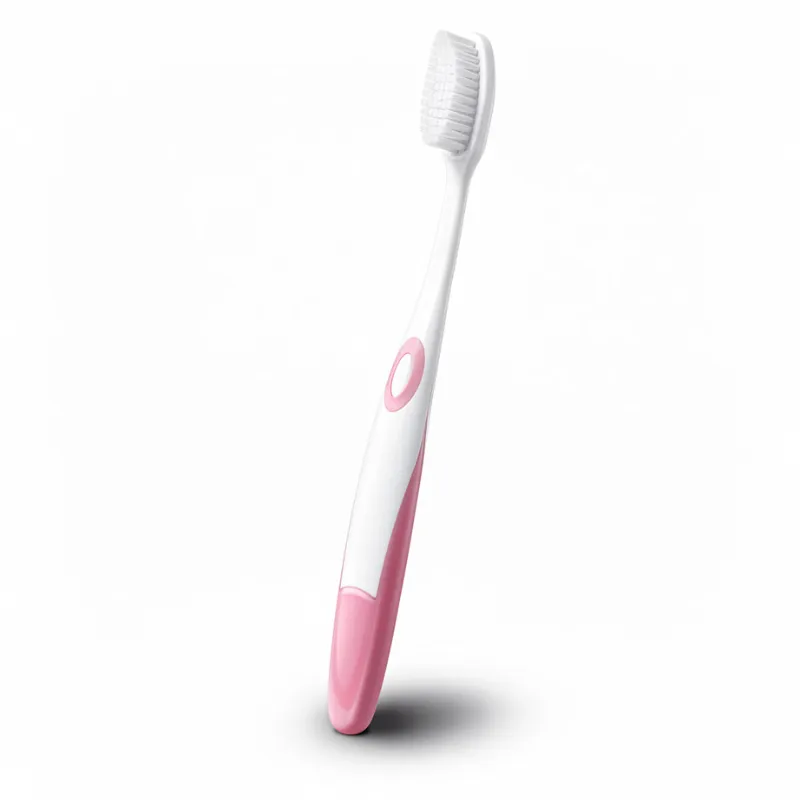 Silicone Soft bristle Toothbrush with Holder – Hygienic Travel-Friendly Toothbrush Set with Protective Case for Home & Travel - Detailed Feature View 1