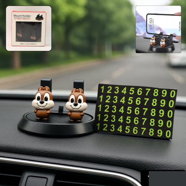 Multipurpose Car Dashboard Mobile Phone Holder Stand (1 Pc)
