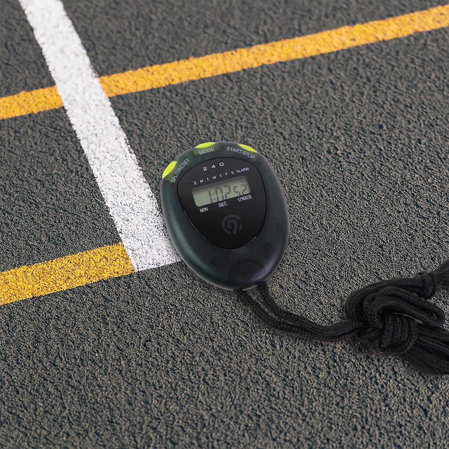 Digital Sports Stopwatch Timer with Split Timing - Detailed Feature View 2