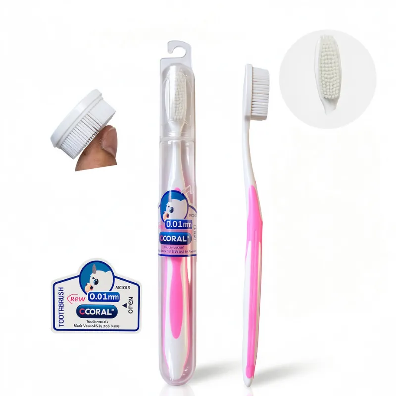 Premium Silicone Soft bristle Toothbrush with Holder – Hygienic Travel-Friendly Toothbrush Set with Protective Case for Home & Travel - Buy Online at Alikart