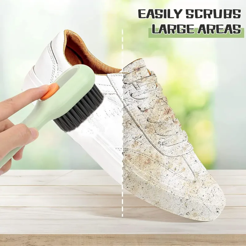 Multifunctional Cleaning Brush with Built-In Liquid Soap Dispenser – Durable Cleaning & Application Tool for Household and Kitchen Use(Random Color-Pack of 1 - Detailed Feature View 3