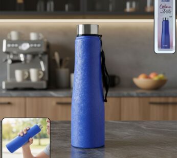 Classic Stainless Steel Water Bottle Blue Color (1000 ML, 1 Piece)