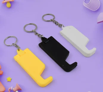 Keychain Mobile Stand – 2-in-1 Phone Holder | PHOBIA