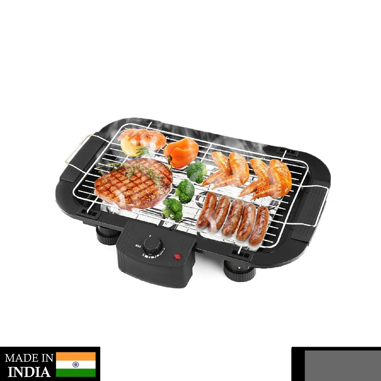 Smokeless Electric Indoor Barbecue Grill, 2000w - Detailed Feature View 1