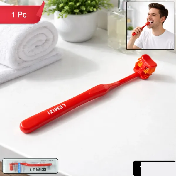 Six-Sided Toothbrush – Ultra-Soft Bristles & Gentle Clean | BrushedUp