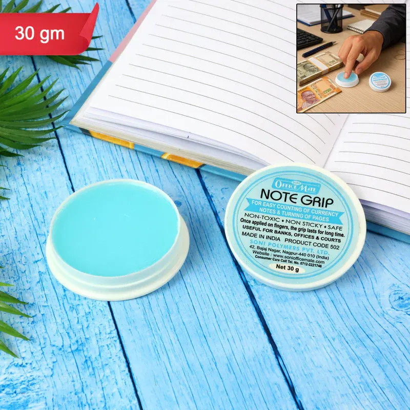Premium Officemate Note Grip 30g – Non-Sticky Gel for Easy Note Handling - Buy Online at Alikart