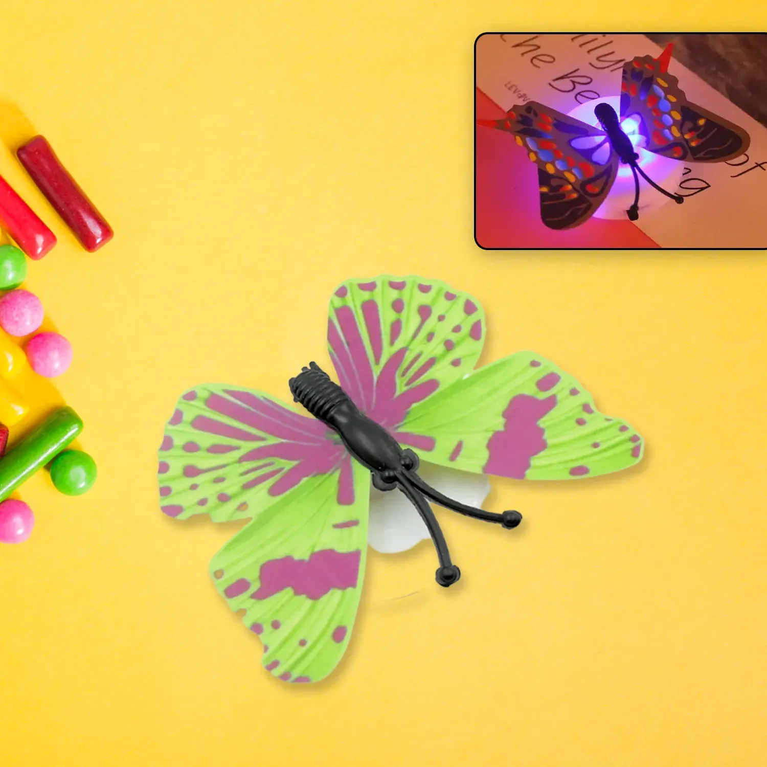 Butterfly 3D Illusion LED Night Lamp – Pack of 50 - Detailed Feature View 10