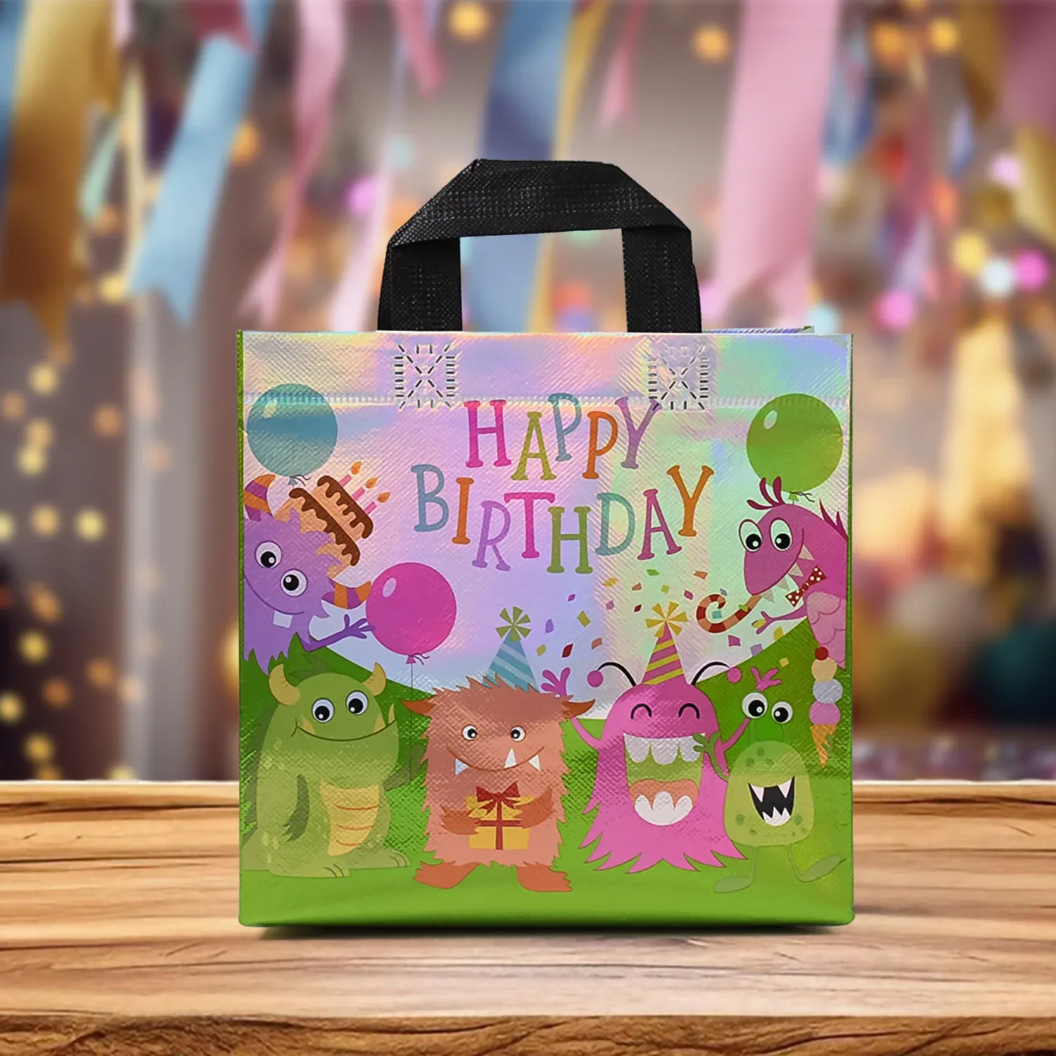 Premium Reusable Birthday Gift Bags – Durable Party Favor Bags with Sturdy Base - Buy Online at Alikart