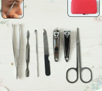 7-in-1 Stainless Steel Manicure & Pedicure Grooming Kit