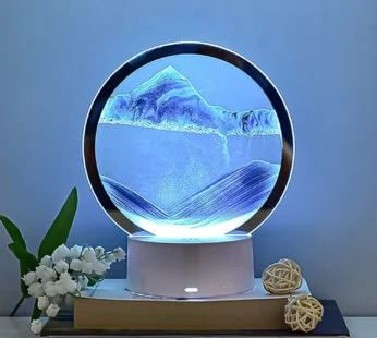 5 Color Light Moving Sand Art Picture – Relaxing Home & Office Decor