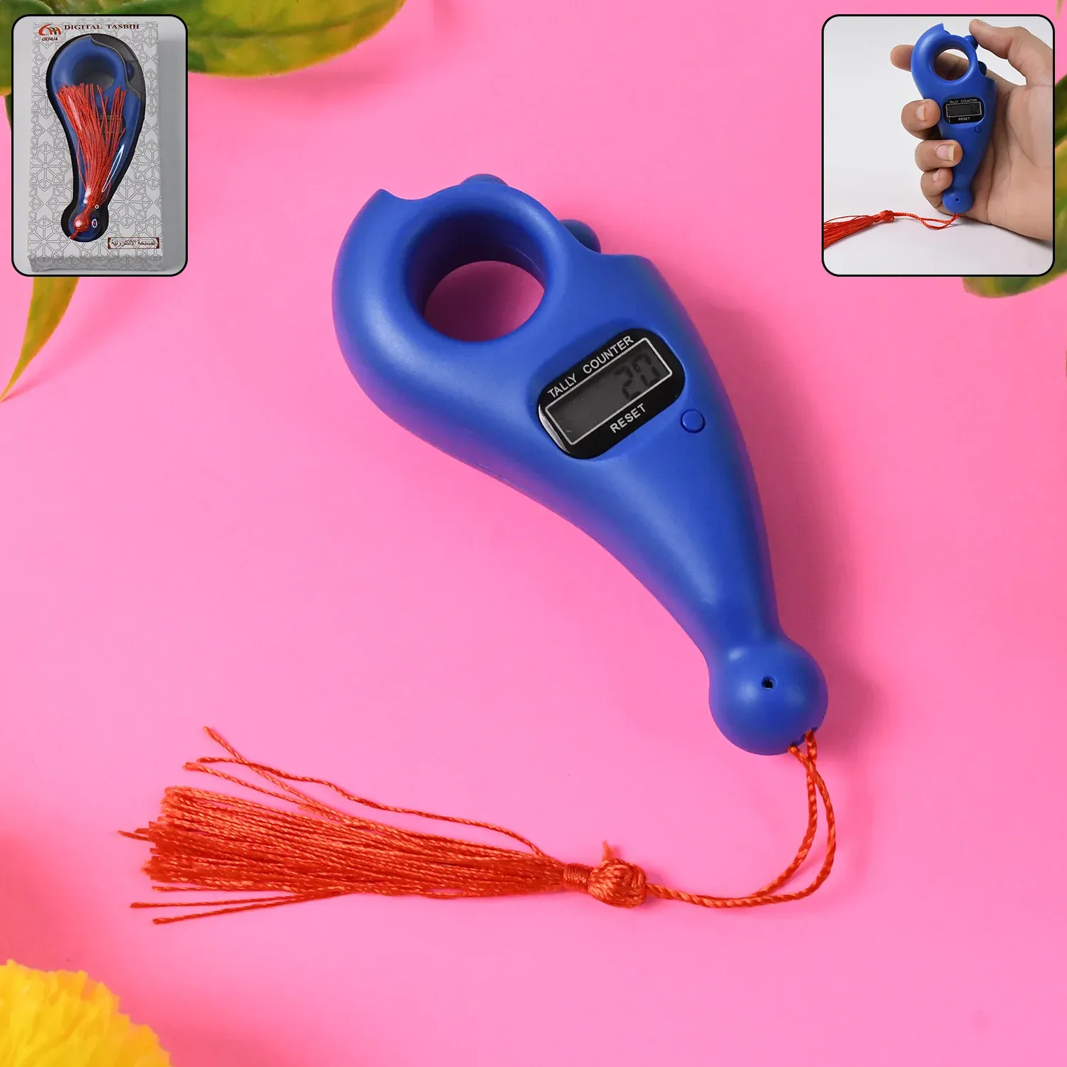 Digital Japa Counter – Finger Ring Clicker for Prayer & Meditation - Detailed Feature View 1