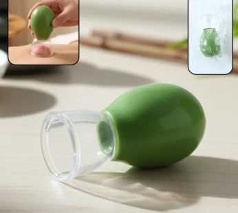 Manual Silicone Vacuum Cupping Therapy Cup for Body Massage – 1 Pc