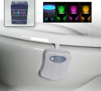 LED Toilet Bowl Light – Motion Sensor, 8 Colours | Indo Glow