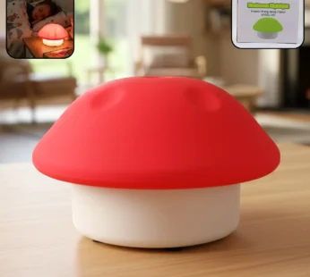 Mushroom Shaped LED Night Light (1 Pc, Mix Color)