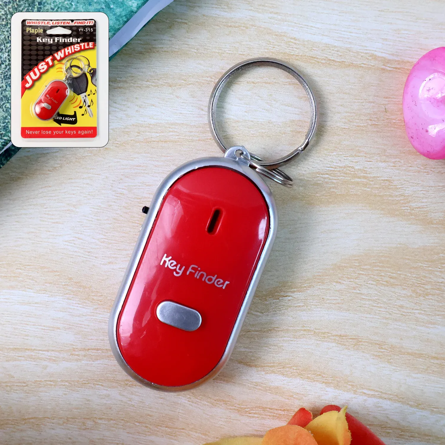 JourneyMate Sound-Activated Key Finder with LED Light (1 Pc) - Detailed Feature View 1