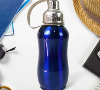 Stainless Steel Thermos Water Bottle 500ml Leakproof with Carabiner