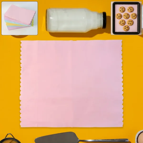 200 Pcs Multi-Color Oil-Absorbing Baking Paper Sheets