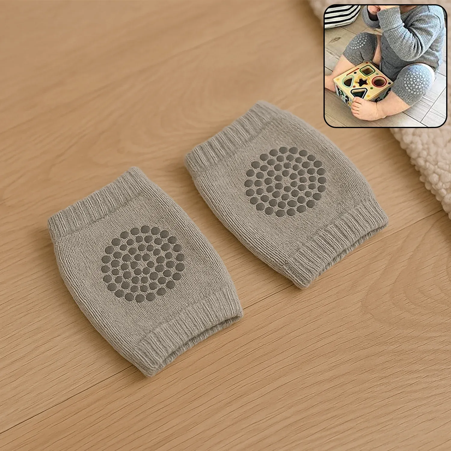 Premium Toddler Wool Knee Protectors – Warmth and Injury Support - Buy Online at Alikart