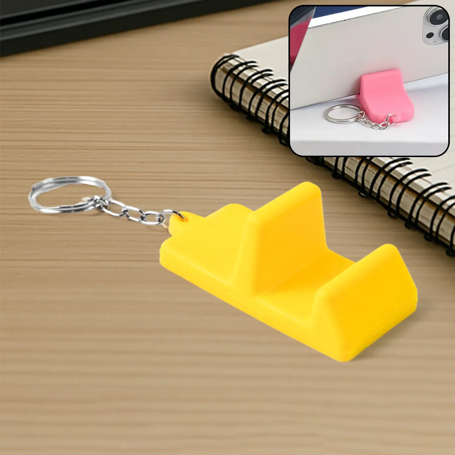 Premium Mobile Stand Keychain – Compact 2-in-1 Phone Holder & Keyring - Buy Online at Alikart