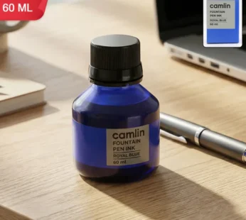 Royal Blue Fountain Pen Ink – Smooth Writing, 60 ml Bottle