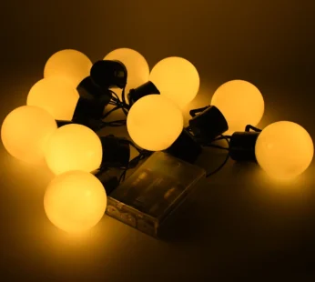 10 LED String Lights 3 Battery Operated (1 Pc / Battery Not Included)