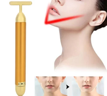 Vibrating Face Massager – Golden Energy for Radiant Skin | Velvet Wellness