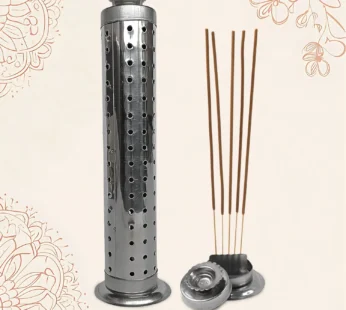 Stainless Steel Agarbatti Stand – Safe Ash Catcher for Puja