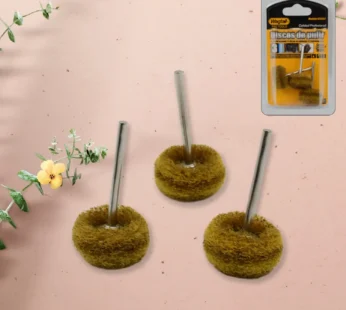 Abrasive Buffing Wheel Set – 3mm Shank for Rotary Tools | Wagtail