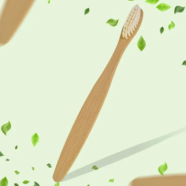 Eco-Friendly Bamboo Toothbrush with Ultra Soft Bristles (1 Pc)